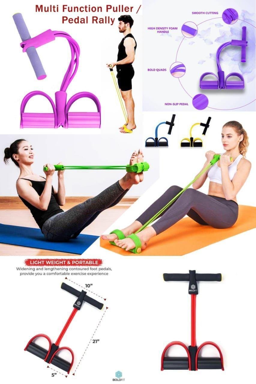 Tummy Pedal Resistance Band Exercise Puller - Image 2