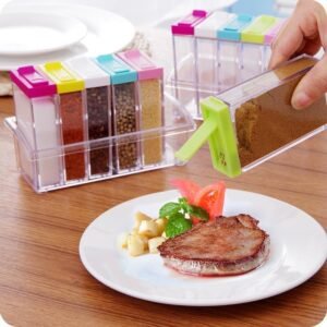 6-Grid Spice Storage Box