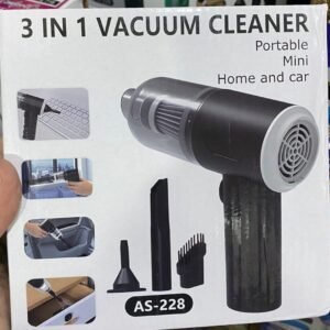 Rechargeable 3-in-1 Car Vacuum Cleaner.