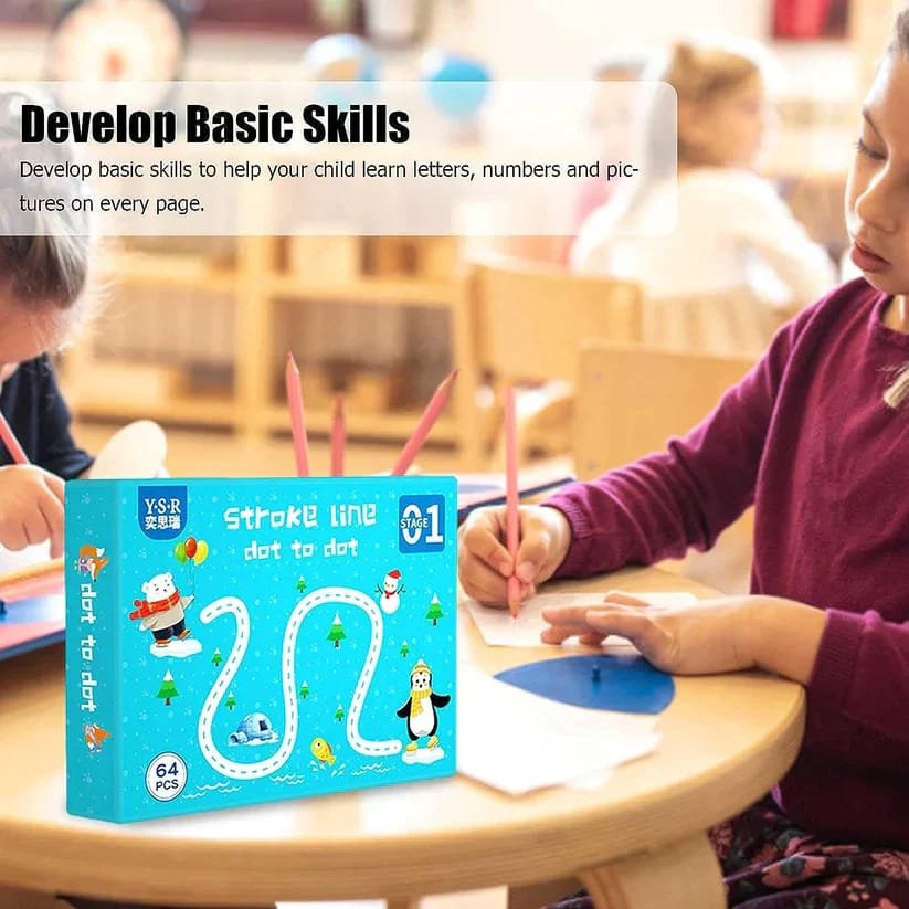 64 Pages Reusable Kids Practice Book - Image 3
