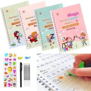 Sank Reusable Majic Practice 4 Book set
