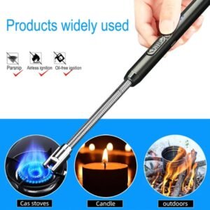 Type-C Rechargeable Electric Arc Gas Lighter