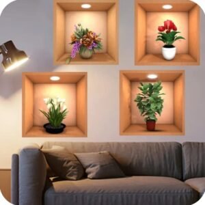 3-Piece Wall Decor Stickers