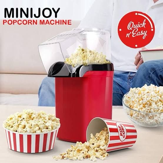 Oil-Free Hot Air Popcorn Maker Machine