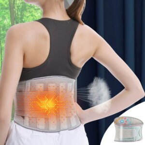 Back Therapy Support Belt with Steel Rods