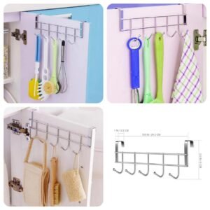 5-Hook Steel Cabinet Hanger