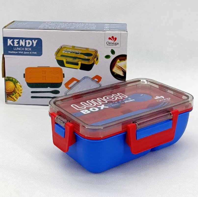 Kendy Lunch Box with Spoon & Fork