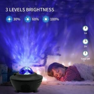 Galaxy Star Projector with Bluetooth Speaker & Remote