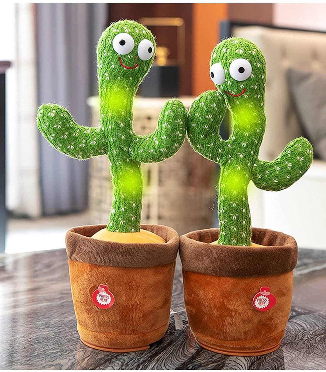Rechargeable Dancing Cactus Toy