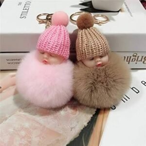 Soft Baby Doll Keychain
