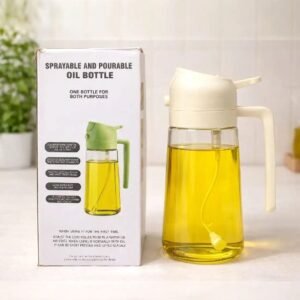 2-in-1 Spray & Pour Oil Dispenser Bottle